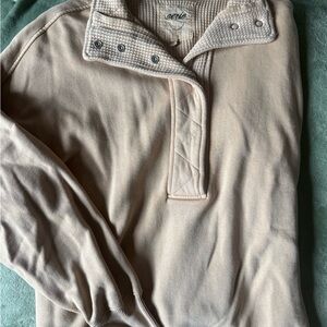 Aerie Women's Cream Cowl Neck Sweater